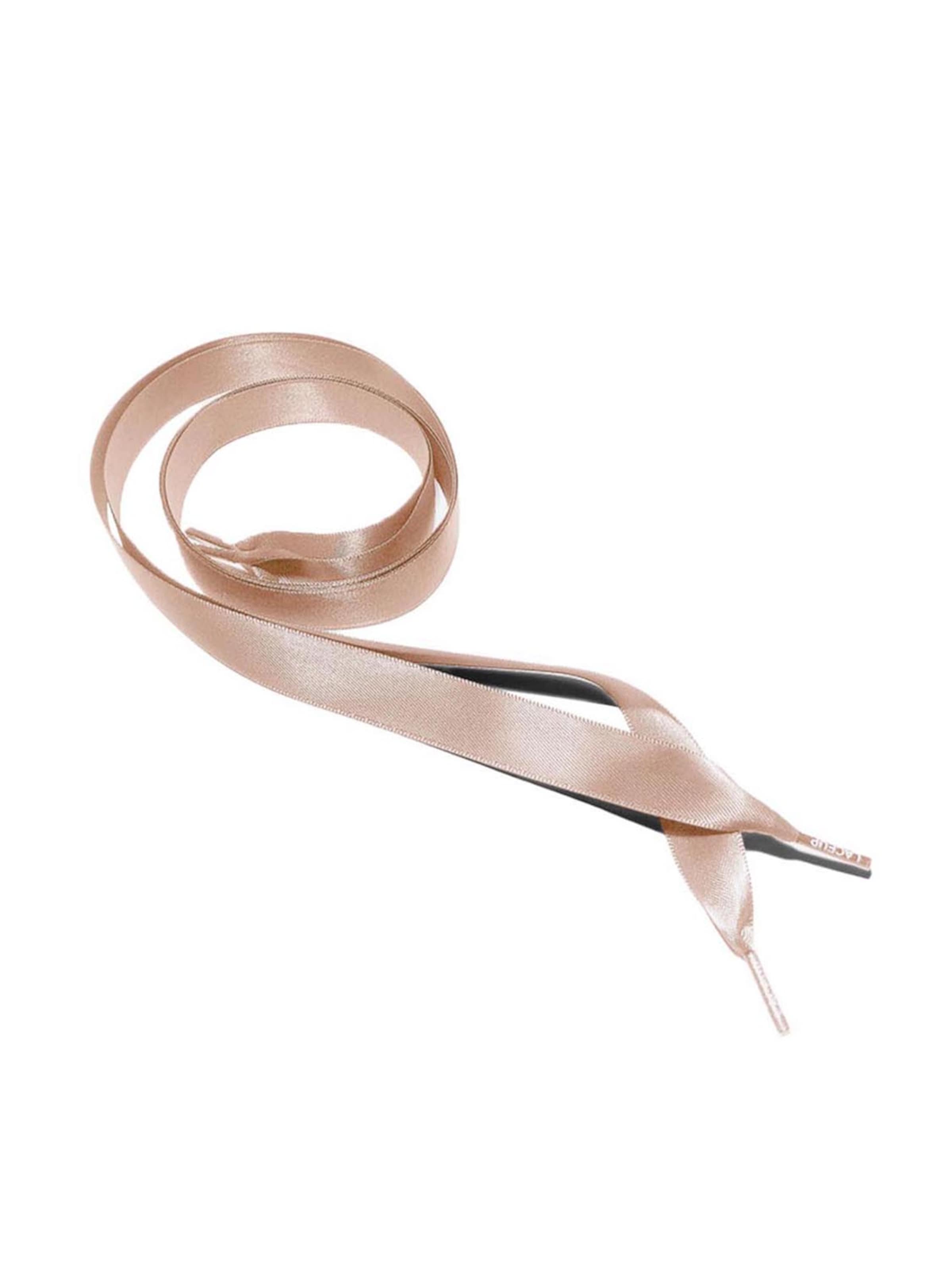 Laceup Shoe Accessories 'Petal Peach 714' in Orange: front