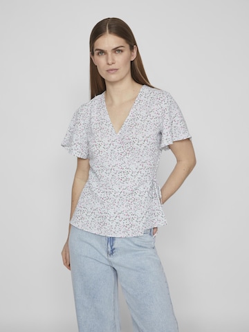 VILA Top in Blauw: voorkant