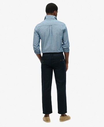 Superdry Regular Trousers in Blue
