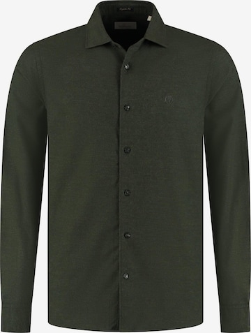 Chemise 'Olav' Dstrezzed en vert : devant
