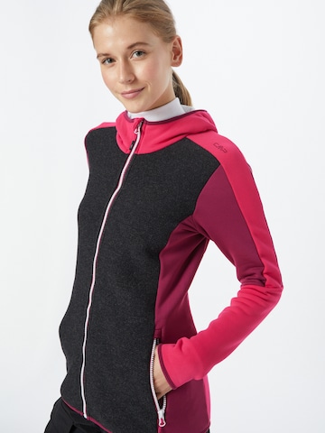 CMP Athletic Fleece Jacket in Pink