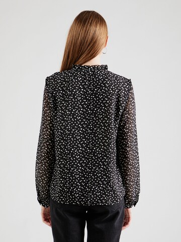 VILA Bluse 'VIKIRSTI IKA' in Schwarz