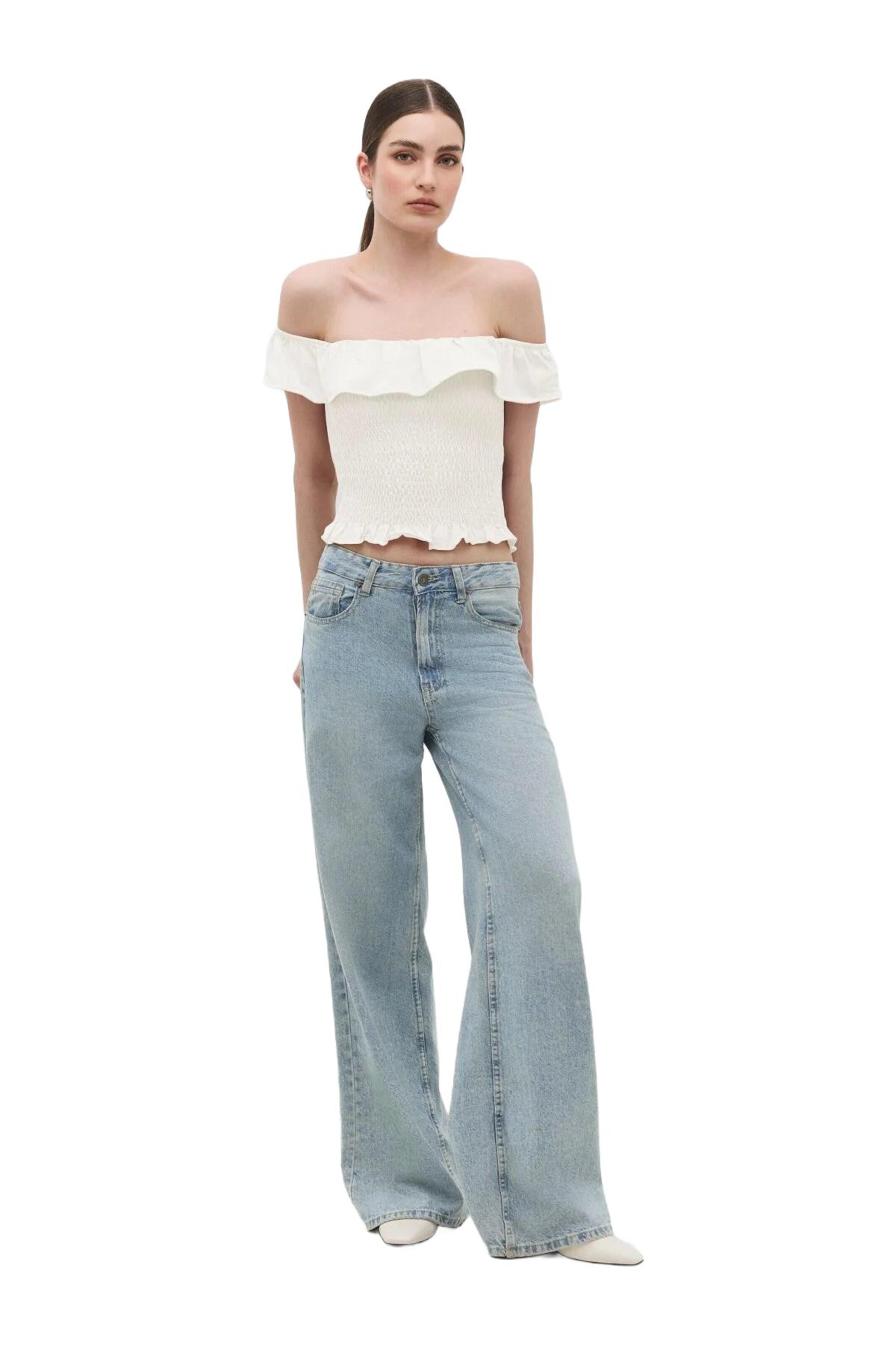 No Matter What Shirt in Beige