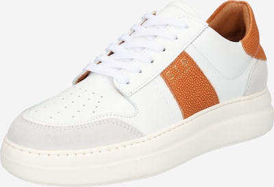 Shoe The Bear Baskets basses en gris clair / orange / blanc, Vue avec produit