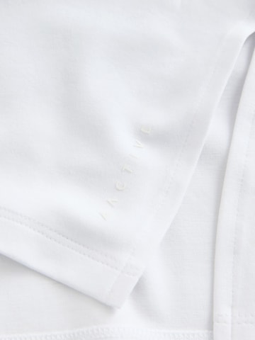 Next - Camiseta talla grande en blanco