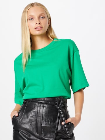 T-shirt 'Areta' DRYKORN en vert : devant