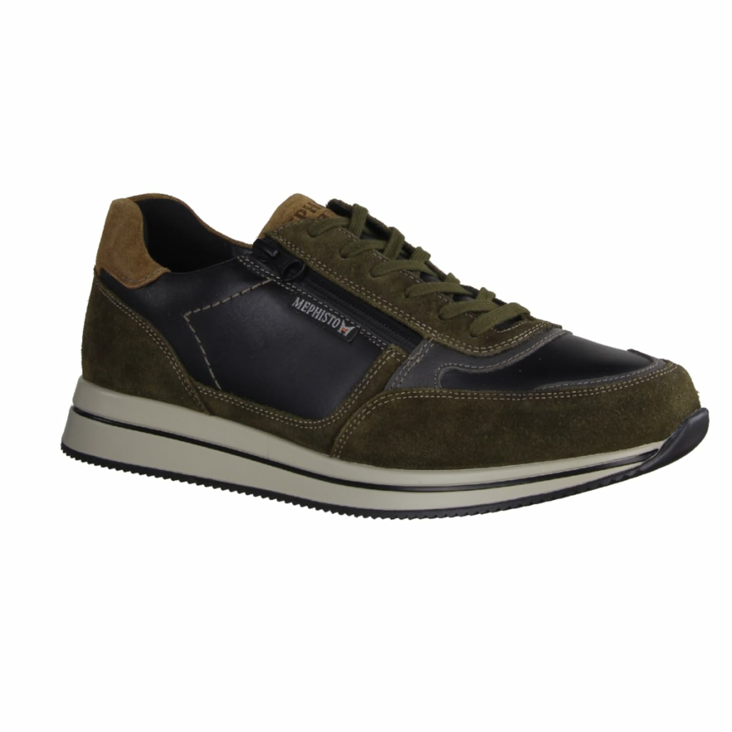 MEPHISTO Platform trainers in Black: front