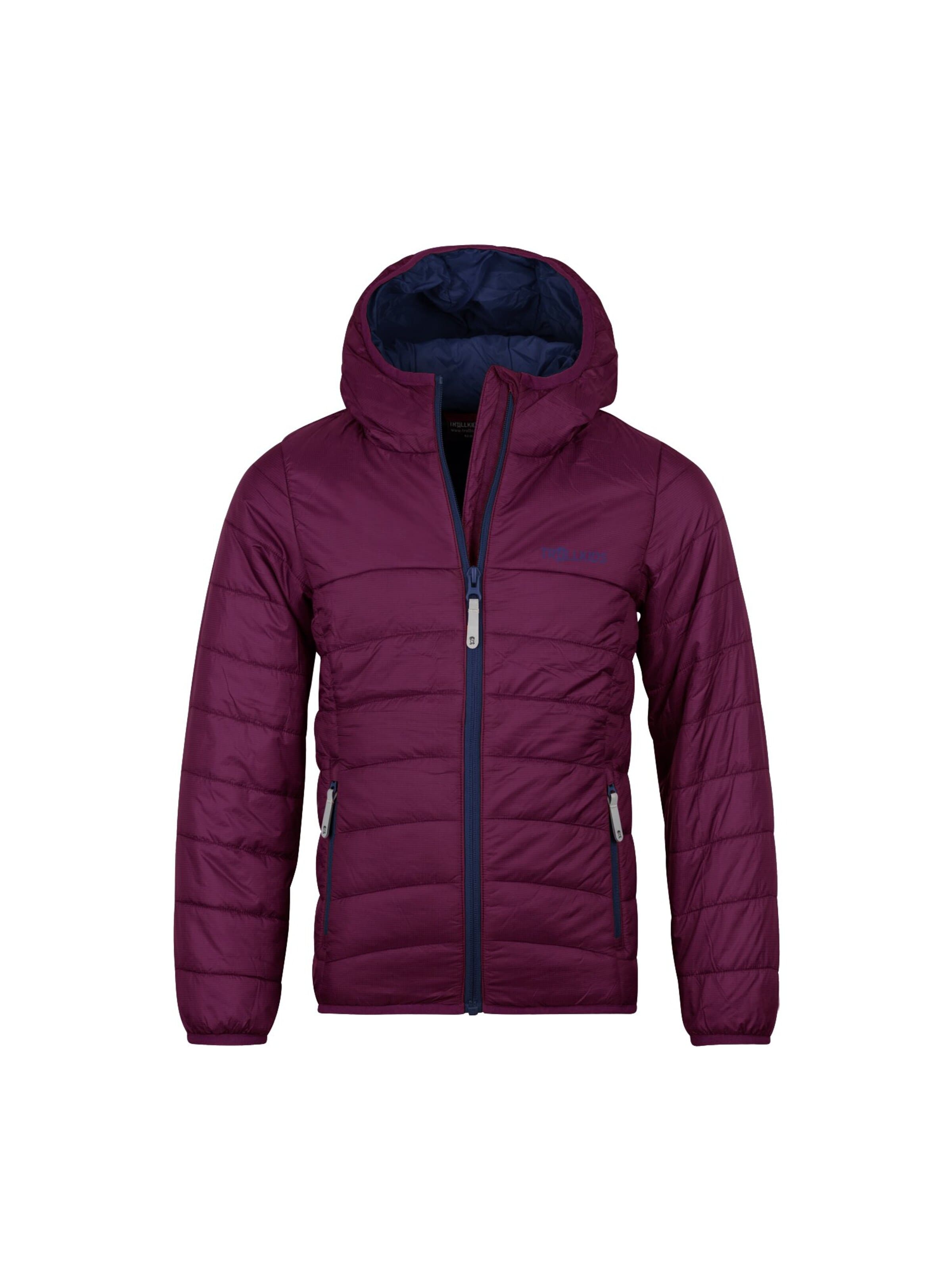 TROLLKIDS Outdoor jacket in Purple: front