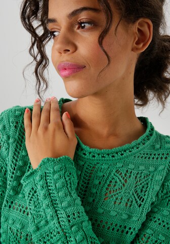 Aniston CASUAL Pullover in Grün