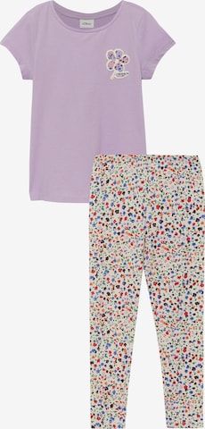 s.Oliver Set in Lila: voorkant