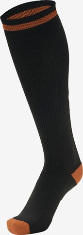 Chaussettes de sport Hummel en noir : devant