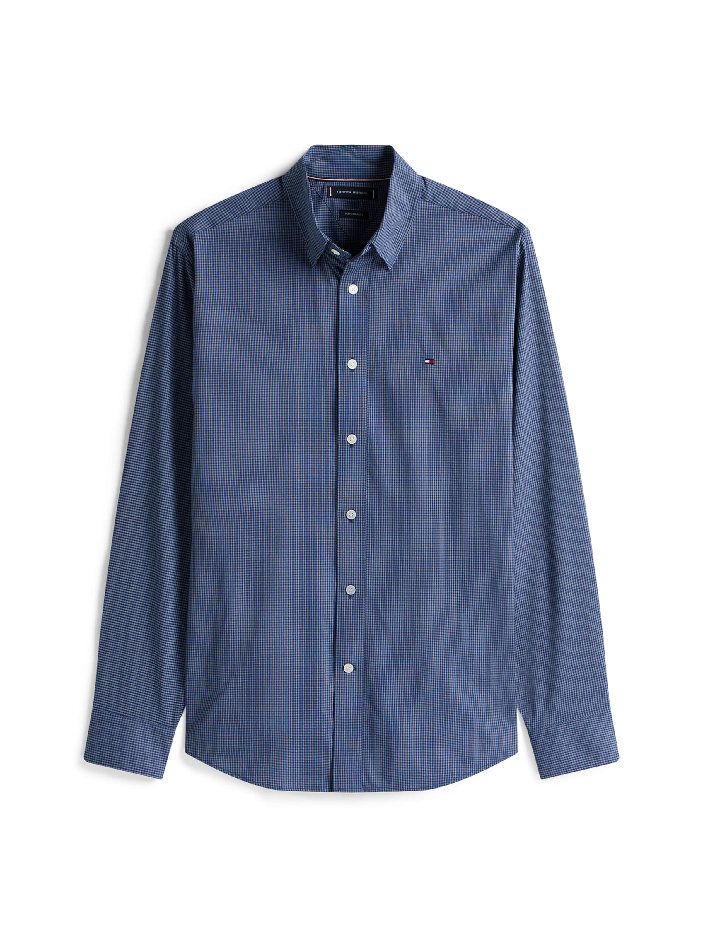 Regular fit Cămașă 'Performance' de la TOMMY HILFIGER pe albastru: față