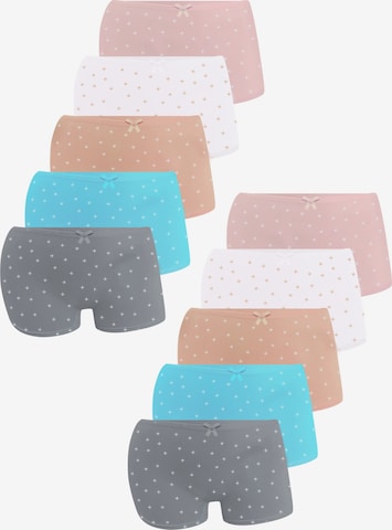 LOREZA Underpants 'Mädchen Boxershorts Celina' in Mixed colours: front