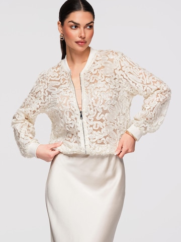 Ombre Übergangsjacke‌‌‌‌‌‌‌‌ in Beige: Vorderseite