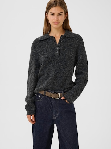 Pull-over 'GZalpha' Gestuz en gris : devant