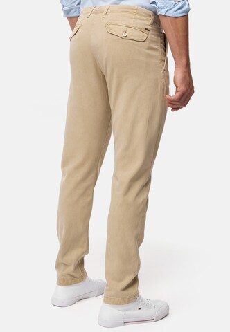 INDICODE JEANS Regular Chino ' Ville ' in Beige