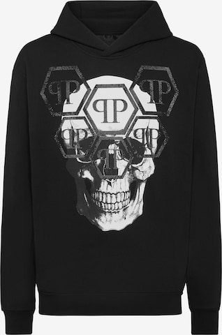 Philipp Plein - Sweatshirt 'Skull' em preto: frente
