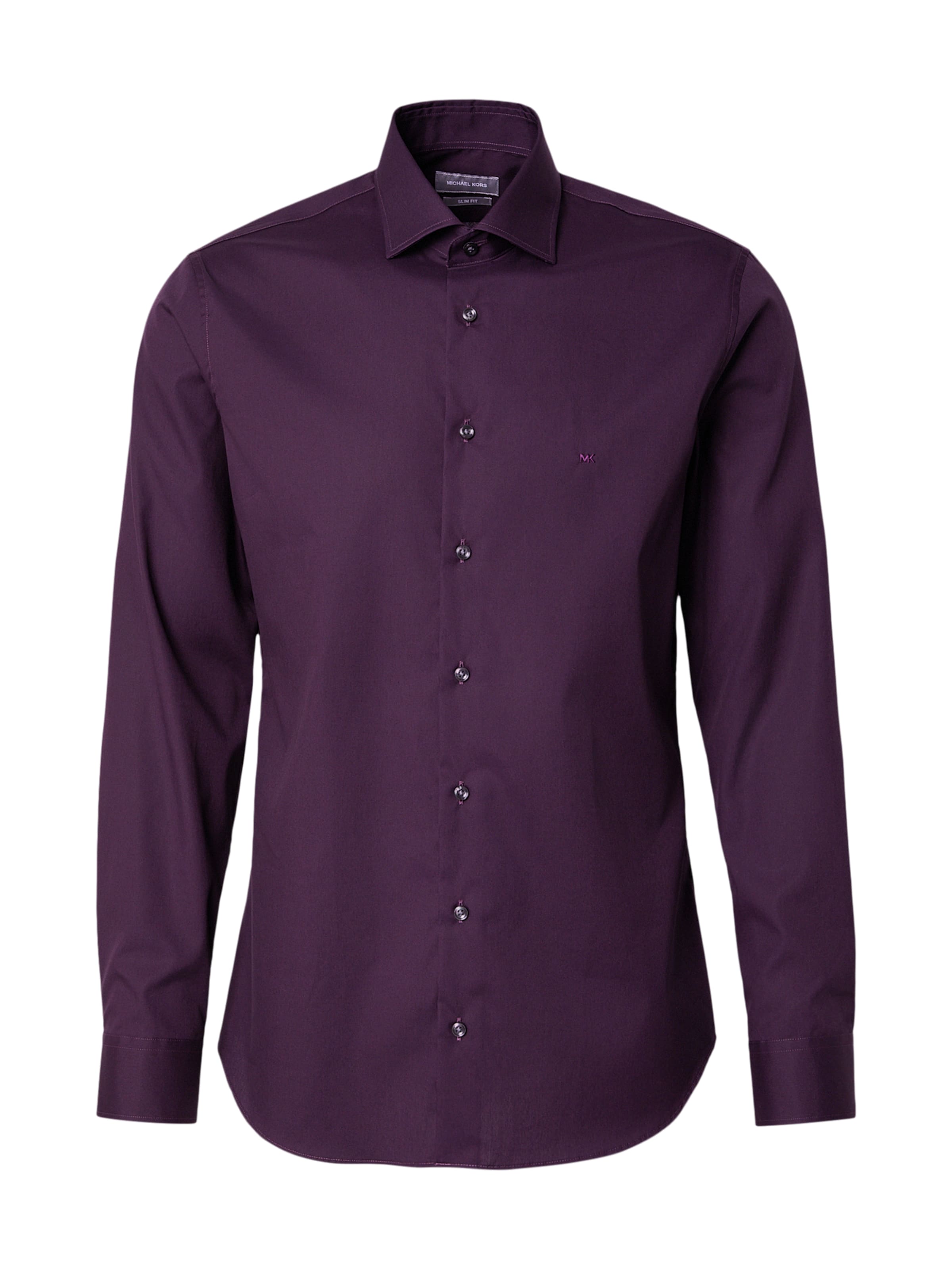 Michael Kors Слим Рубашка в Лиловый: спереди