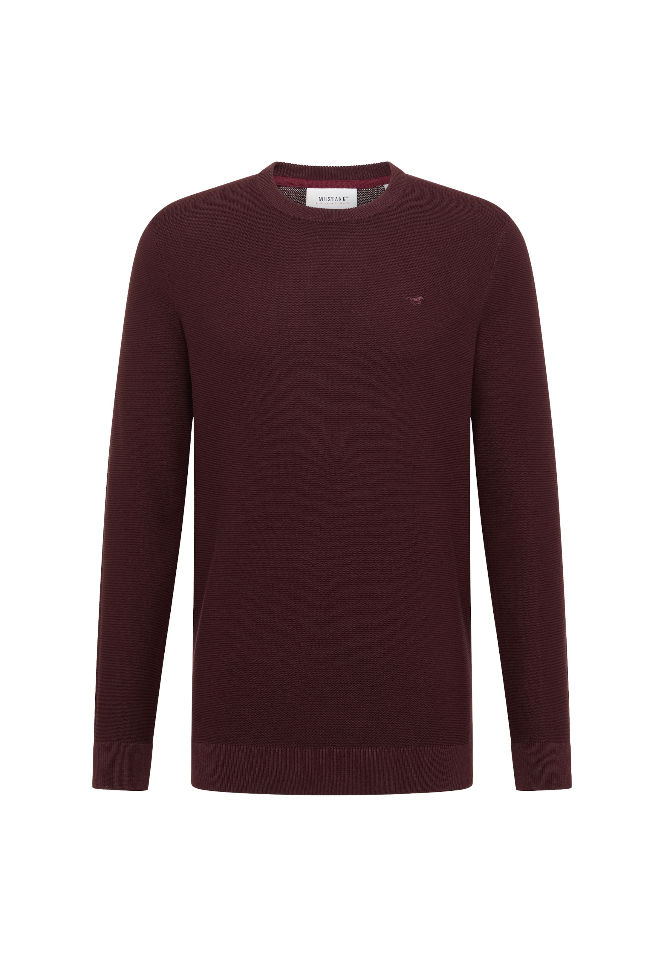 MUSTANG Sweater 'Elliot' in Brown: front