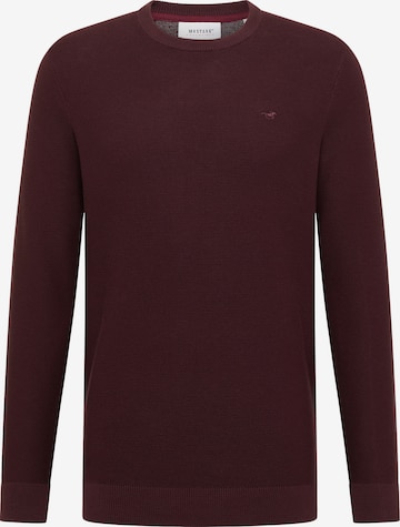Pull-over 'Elliot' MUSTANG en marron : devant