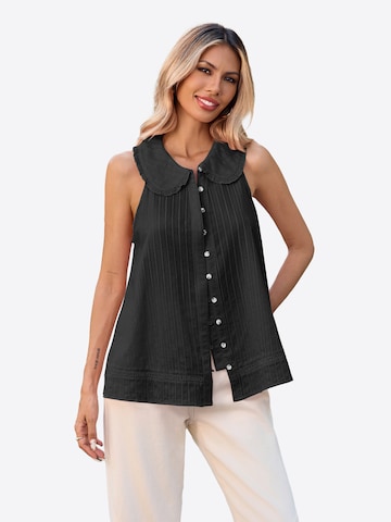 Imily Bela - Blusa en negro: frente