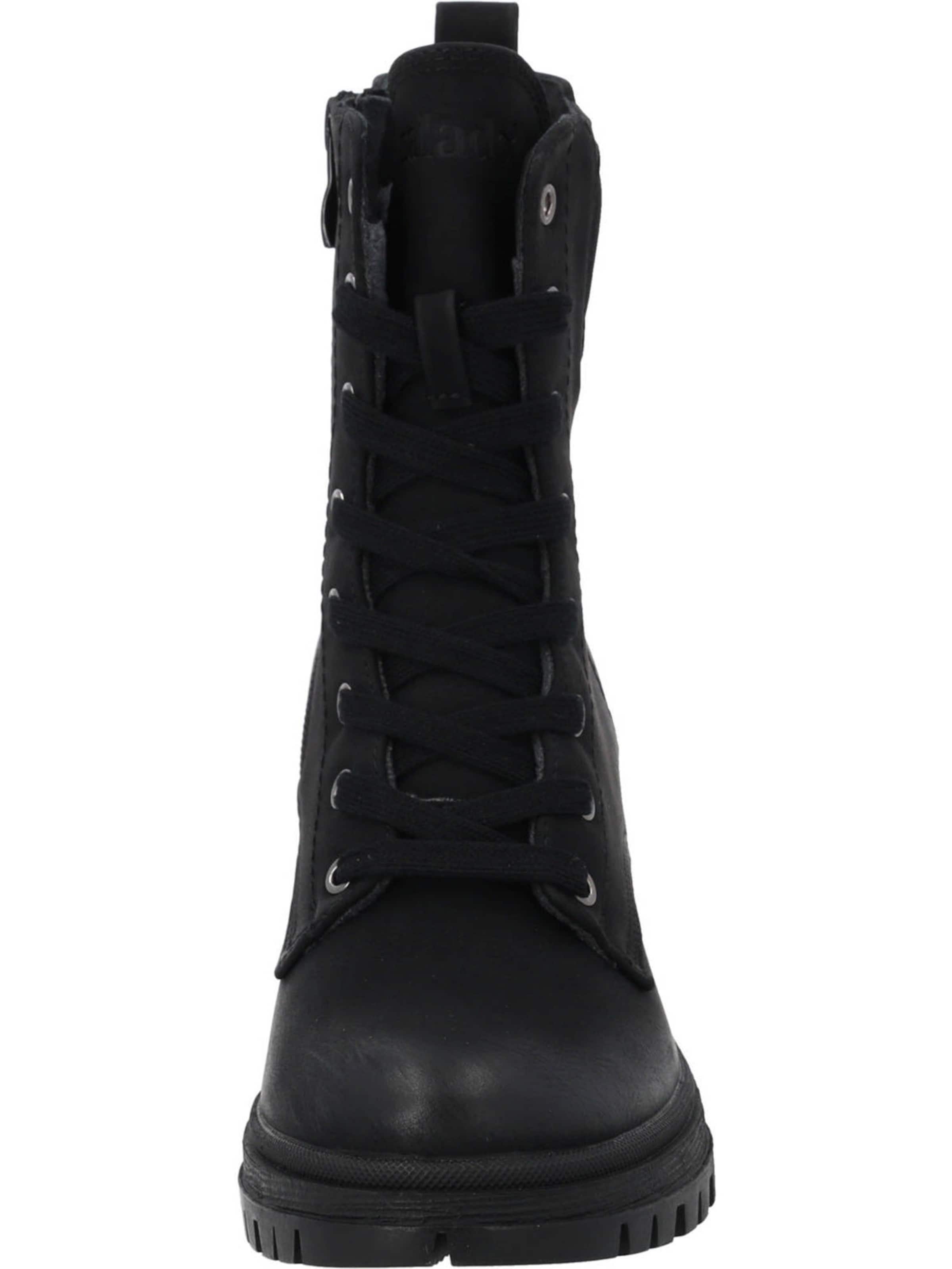 Palado Schnürstiefelette ' Kaence' in Schwarz