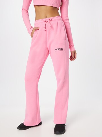 ADIDAS SPORTSWEARregular Sportske hlače 'All Szn Fleece Graphics' - roza boja: prednji dio