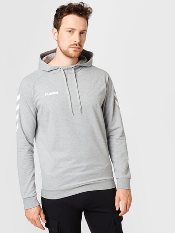 Sweat de sport Hummel en gris : devant