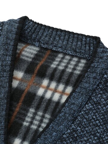 Youthup Knit Cardigan in Blue