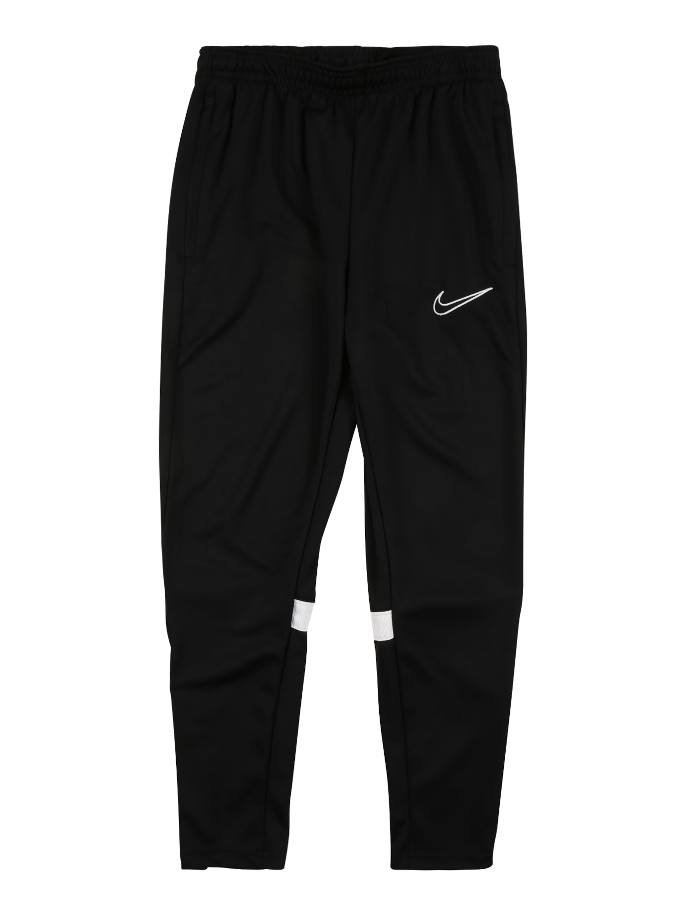 NIKE - Skinny Calças de desporto em preto: frente