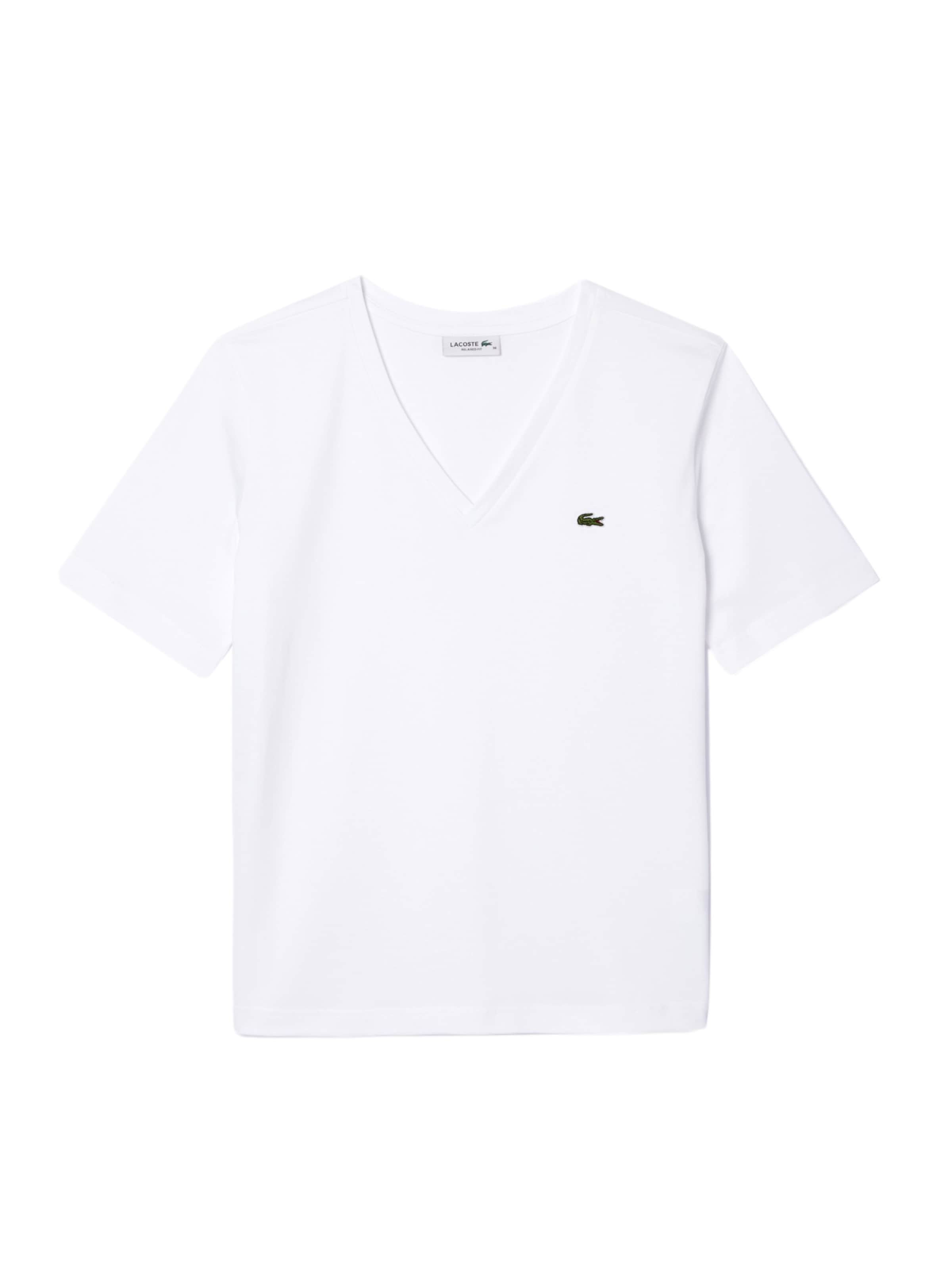 LACOSTE T-Shirt in weiß, Produktansicht