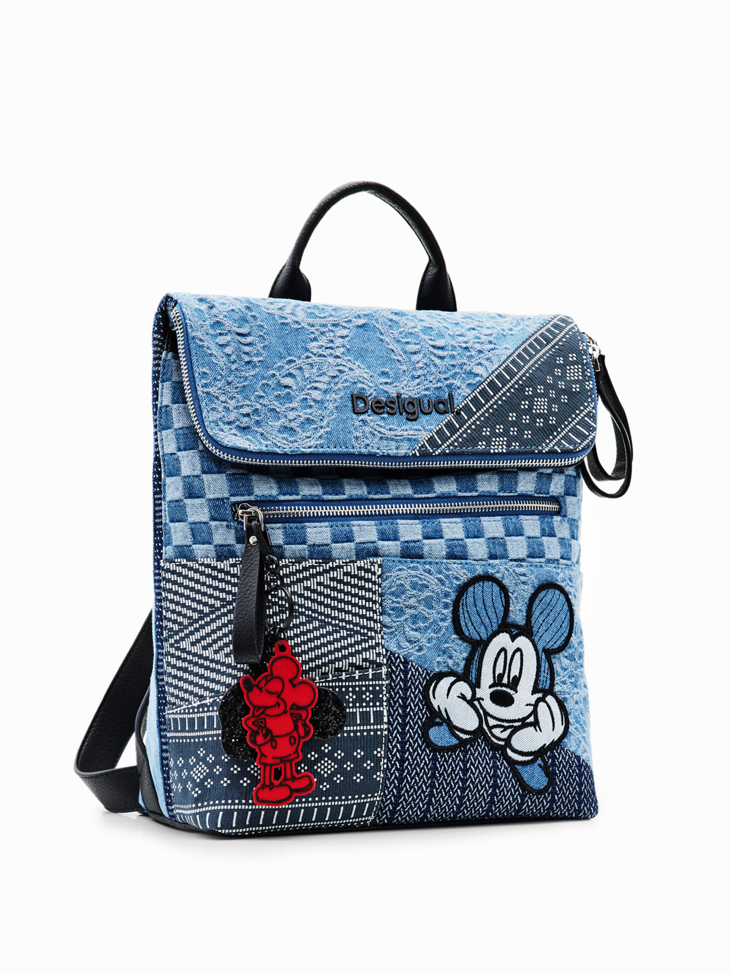Desigual Zaino in Blu Notte Blu Chiaro ABOUT YOU