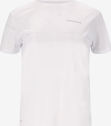 ENDURANCE Funktionsbluse 'Keily W S/S Tee' i hvid: forside