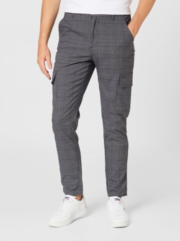 Regular Pantalon cargo BLEND en gris : devant