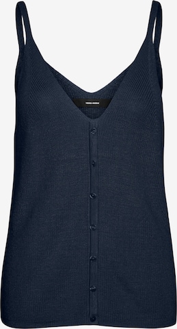 VERO MODA Gebreide top 'NEW LEXSUN' in Blauw: voorkant