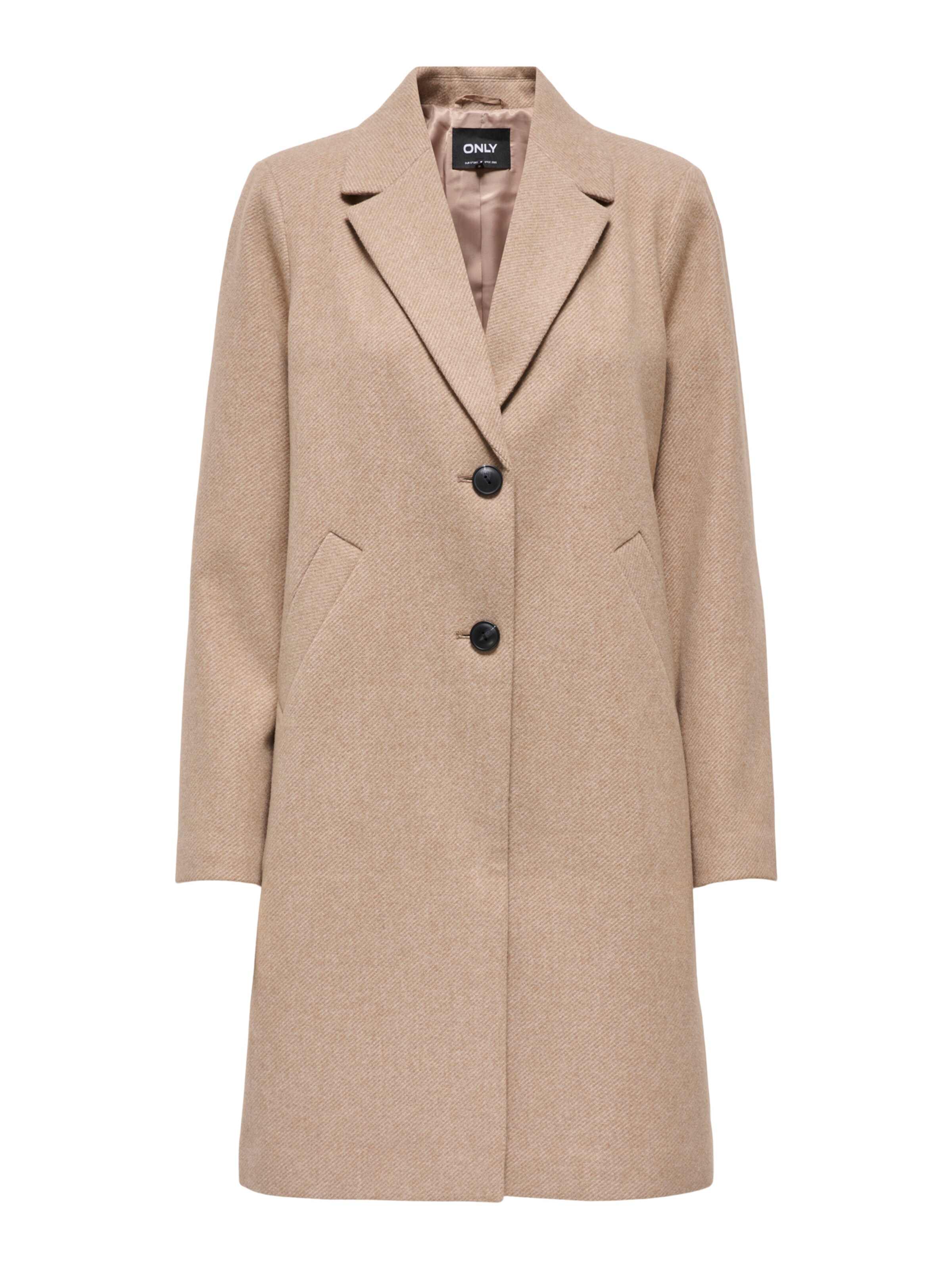 Cappotto di mezza stagione 'ONLLOUISIANA' in XS ONLY di colore crema / sabbia, Visualizzazione prodotti