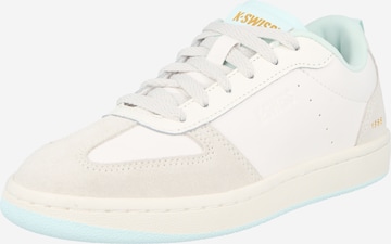 Baskets basses 'COURT VARSITY' K-SWISS en blanc : devant