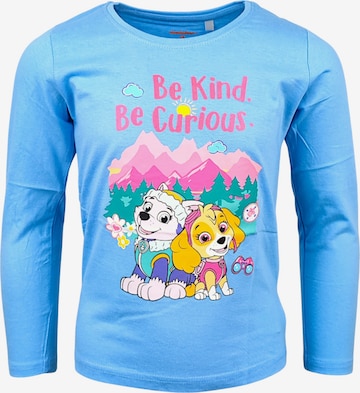 PAW Patrol Shirt 'Skye & Everest' in Blau: Vorderseite
