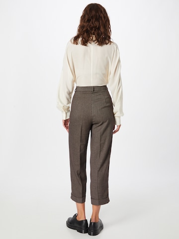 Sisley Loose fit Pants in Brown