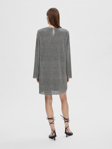 SELECTED - Vestido 'Kimmie' en plata
