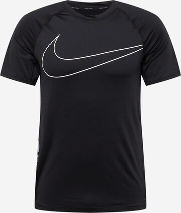 NIKE Performance Shirt 'Novelty' in Black: front