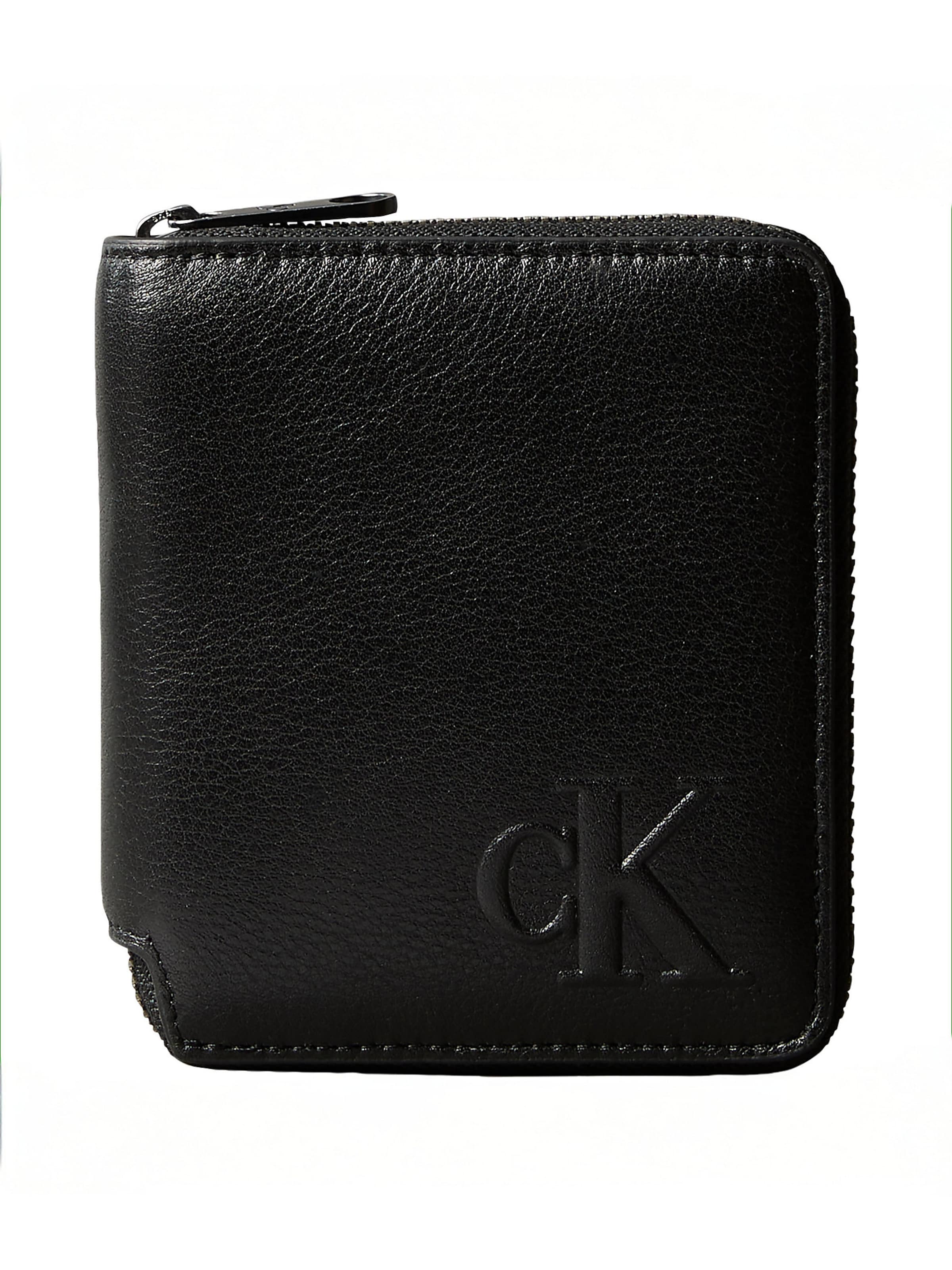 Calvin Klein Wallet in Black: front