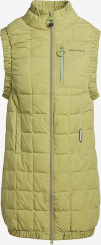 khujo Vest 'Harper' in Green: front