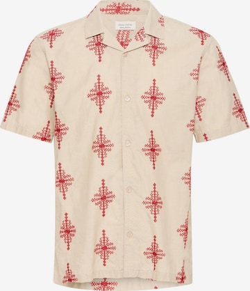 Casual Friday - Camisa ' CFLeopold ' en marrón: frente