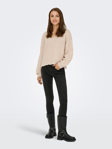 JDY Trui 'SIGRID' in Beige