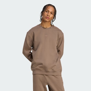 ADIDAS ORIGINALS Sweatshirt 'Premium Essentials' in Braun: Vorderseite