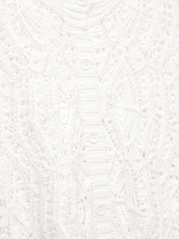 Cardigan dimensiuni mari de la Pull&Bear pe bej