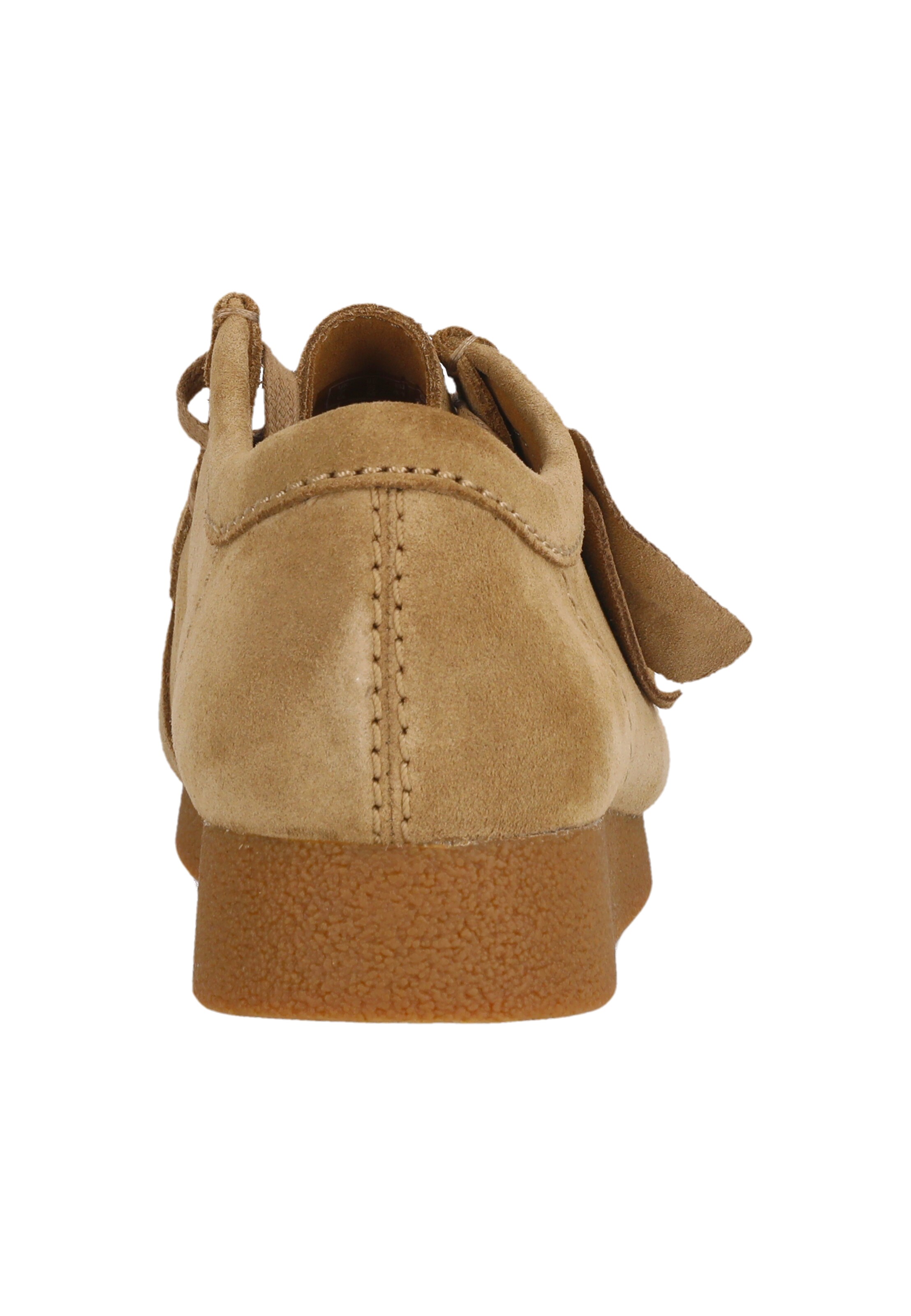 CLARKS - Sapato com atacadores 'Wallabee' em bege