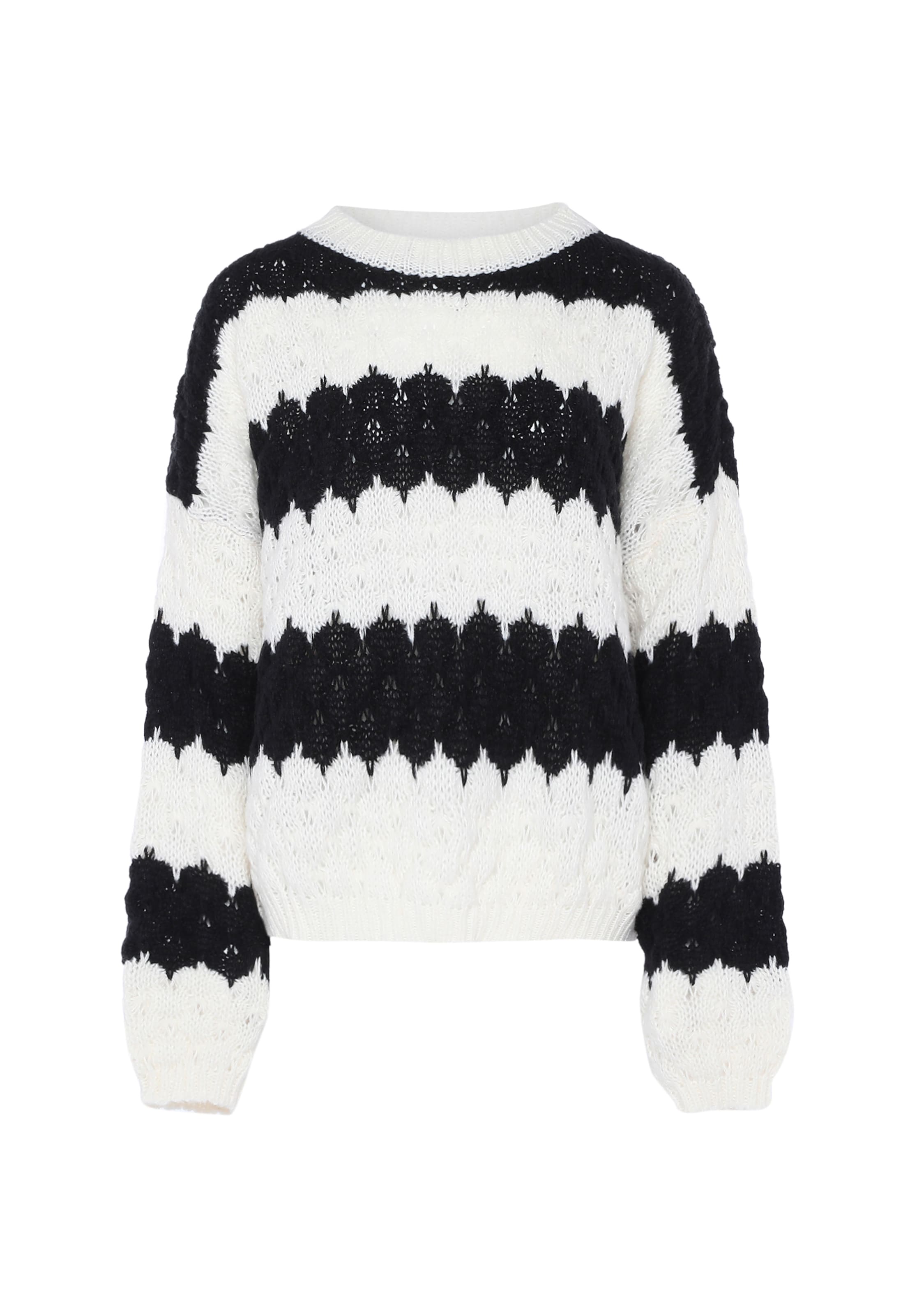 ebeeza - Pullover em preto: frente