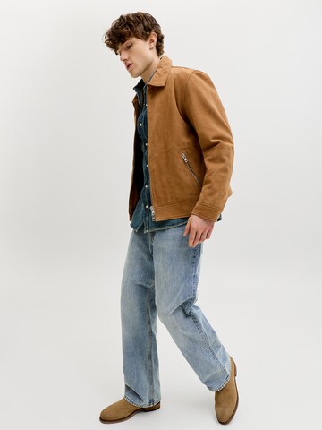 JACK & JONES Ohlapna forma Kavbojke 'JJITED JJCLASSIC' | modra barva